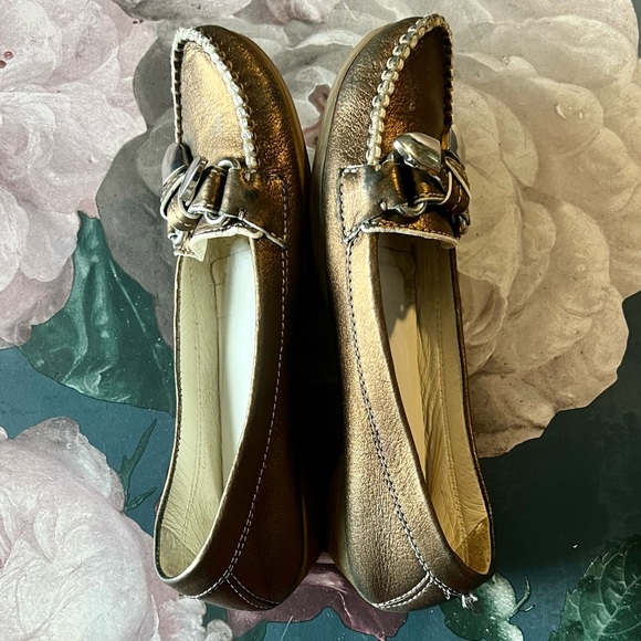 Geox Respira leather loafers (6.5) - Picture 5 of 9